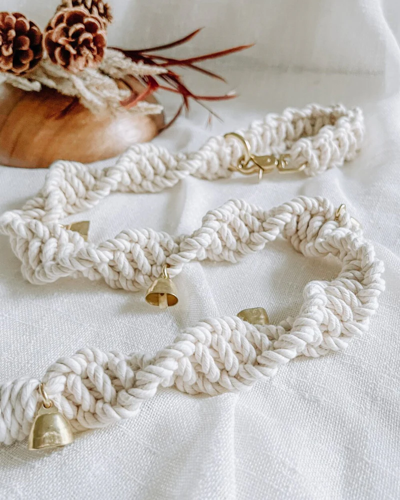 Macrame Dog Potty Bells (Made in the USA) - Image 6