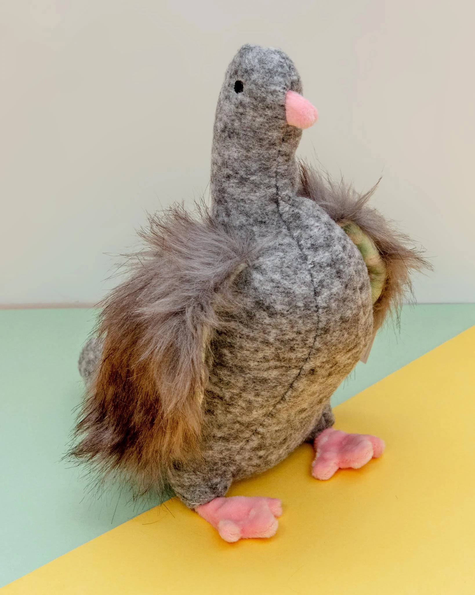 Pecky Pigeon Squeaky Dog Toy - Image 2