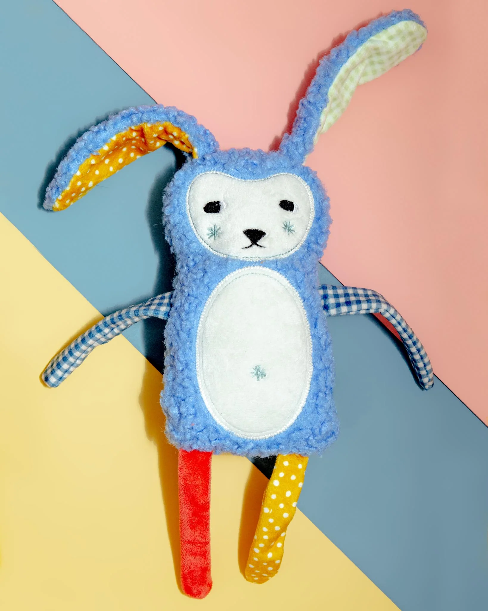 Squinkles Sunny Bunny Squeaky Dog Toy