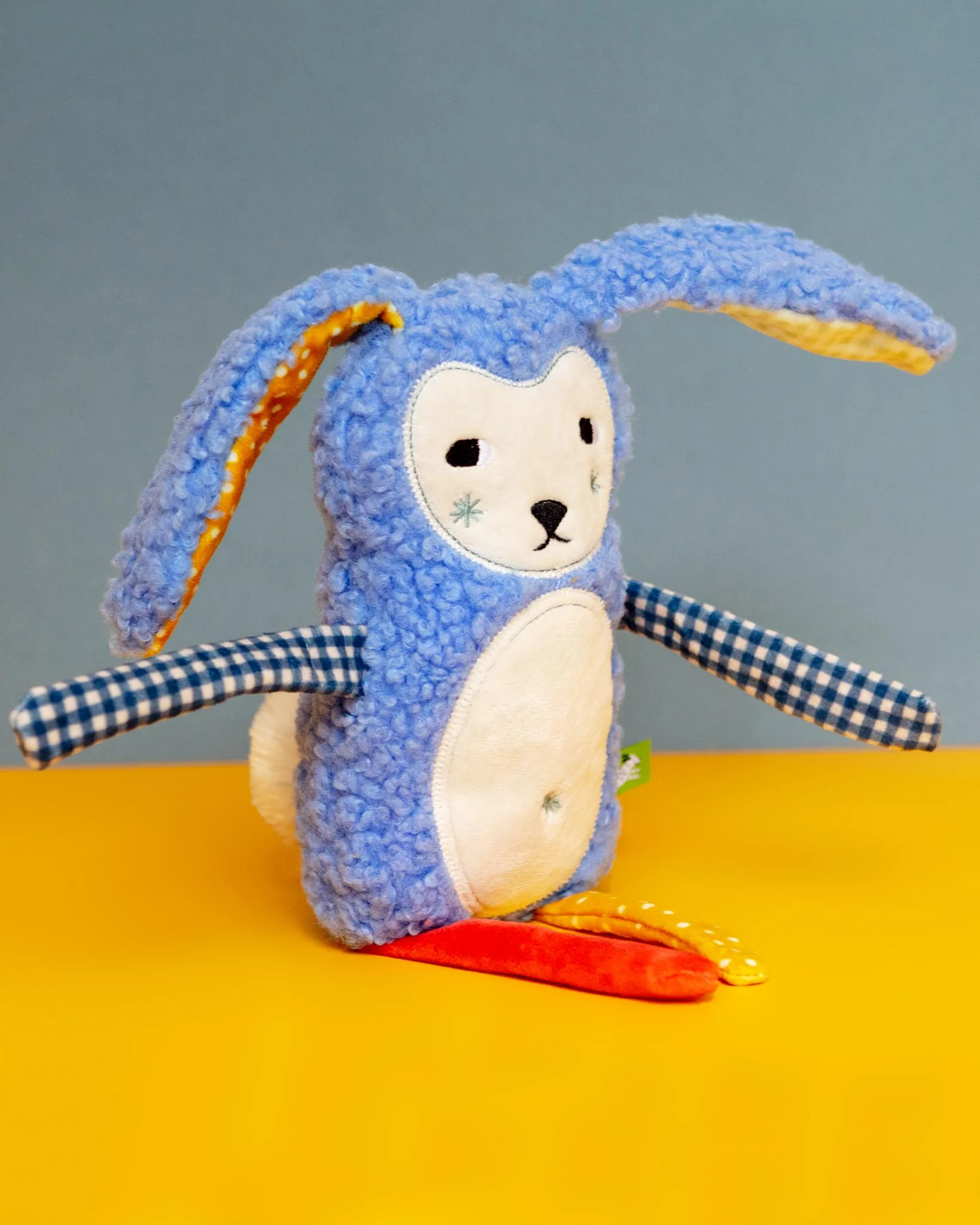 Squinkles Sunny Bunny Squeaky Dog Toy - Image 2