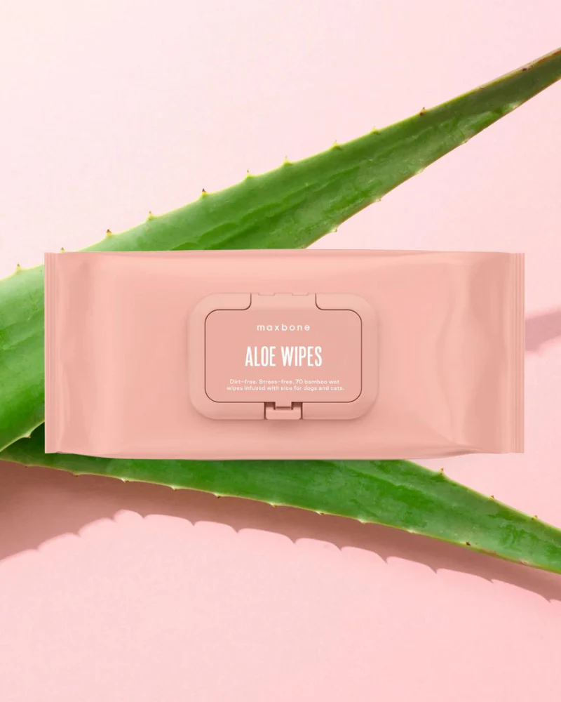 Biodegradable Aloe Pet Wipes - Image 2