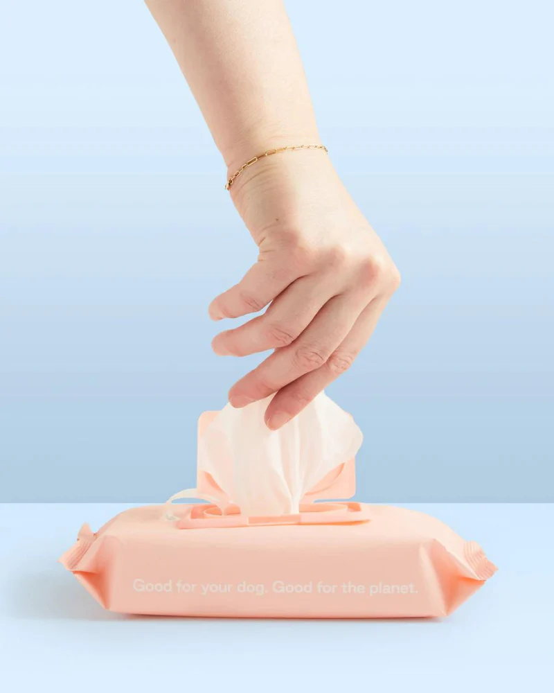 Biodegradable Aloe Pet Wipes - Image 3