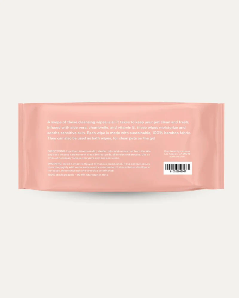 Biodegradable Aloe Pet Wipes - Image 5