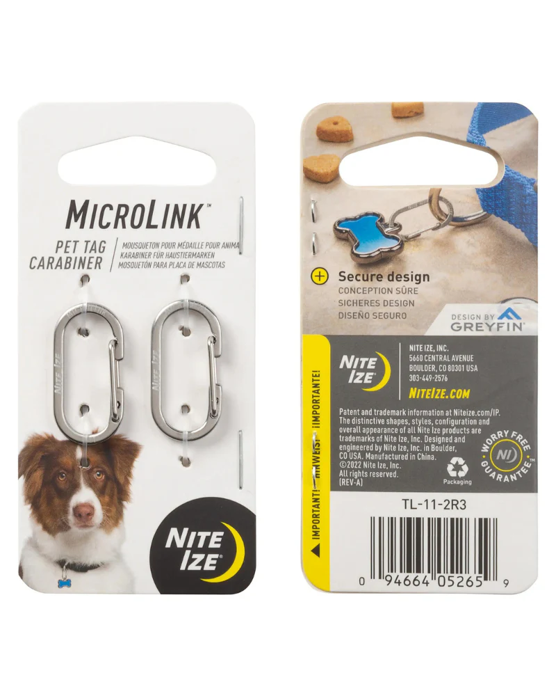 MicroLink® Pet Tag Carabiner (2-Pack) - Image 6