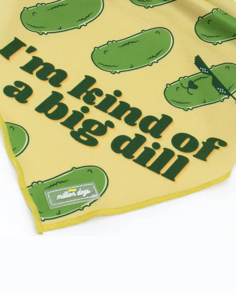 Big Dill Cooling Dog Bandana (Made in the USA) (CLEARANCE) - Image 2