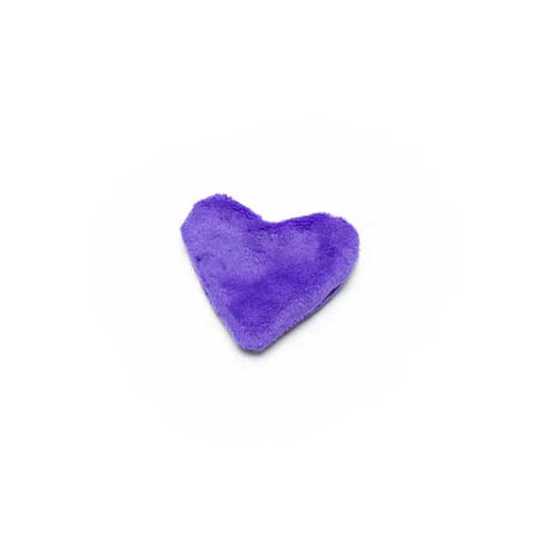 Mini Heart Squeaky Plush Dog Toy - Image 12