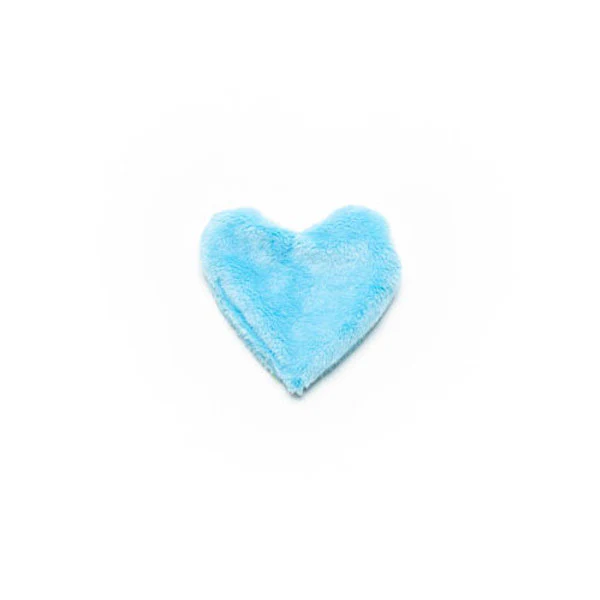 Mini Heart Squeaky Plush Dog Toy - Image 4