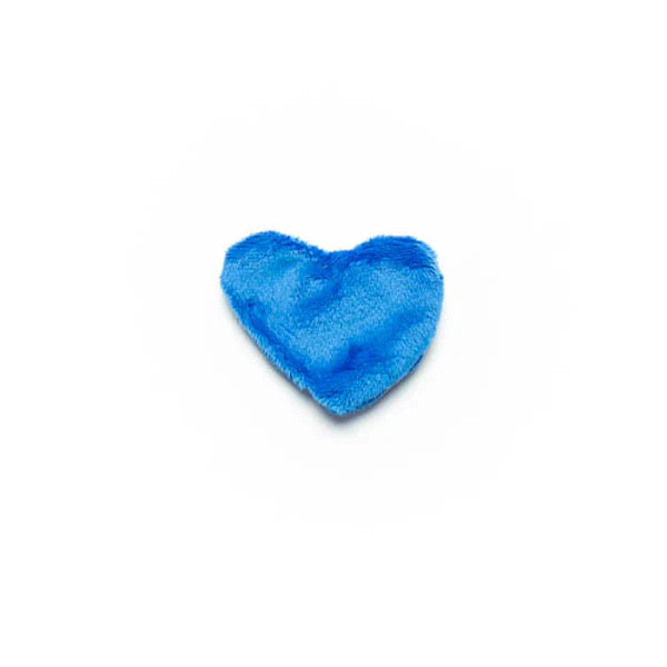 Mini Heart Squeaky Plush Dog Toy - Image 5