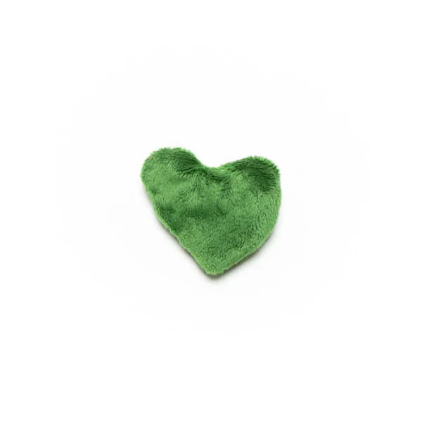 Mini Heart Squeaky Plush Dog Toy - Image 7