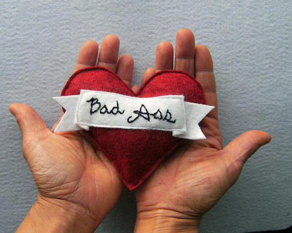 MISO HANDMADE | Bad Ass Heart Cat Toy - Image 2