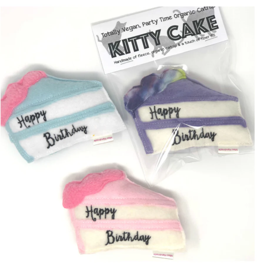 Happy Birthday Cat Toy << FINAL SALE >> - Image 4