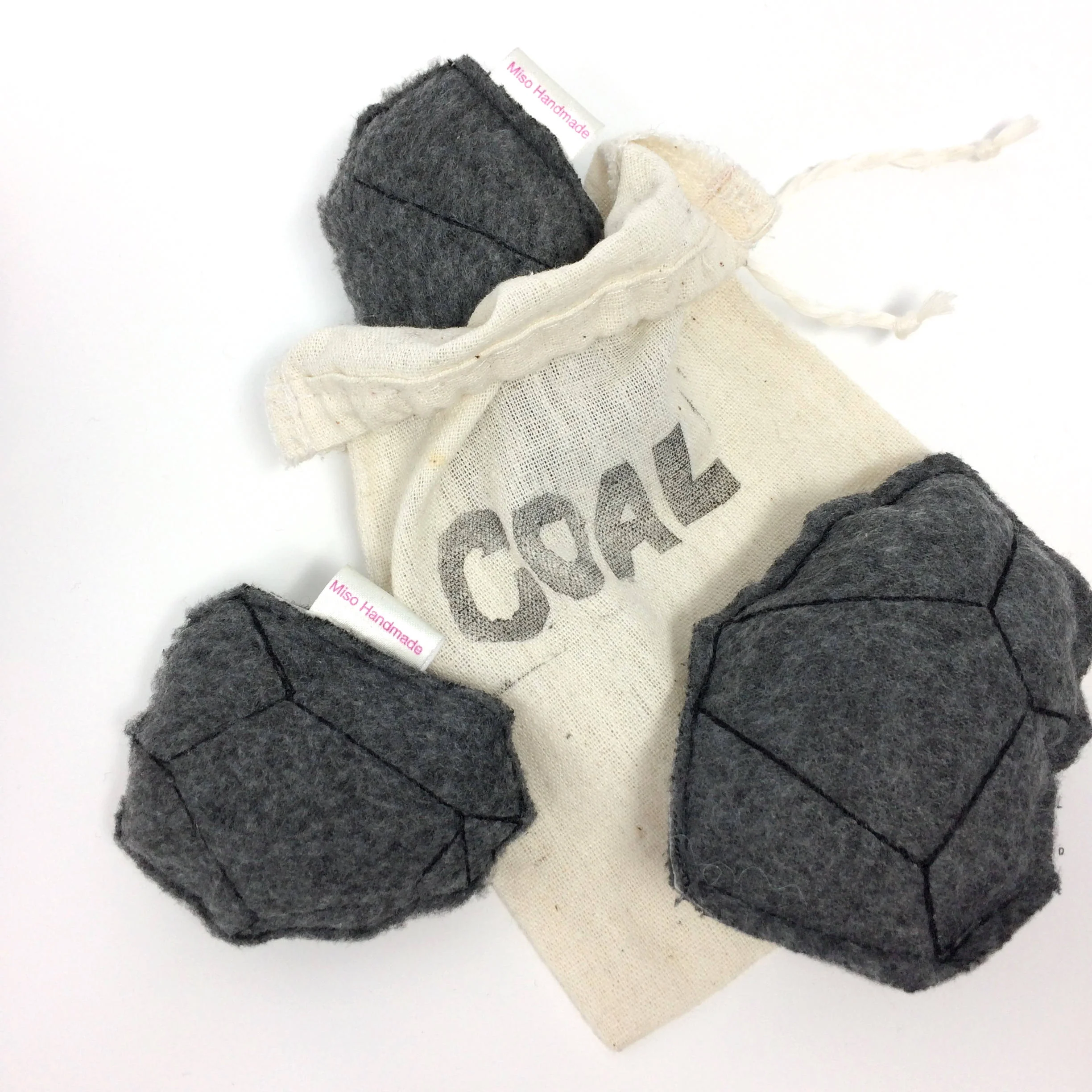 MISO HANDMADE | Kitty Coal Cat Toy