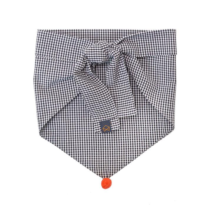 MODERN BEAST | Black Gingham Neckwear - Image 2