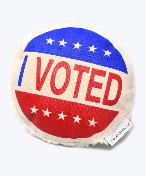 I Voted Dog Toy - Image 4