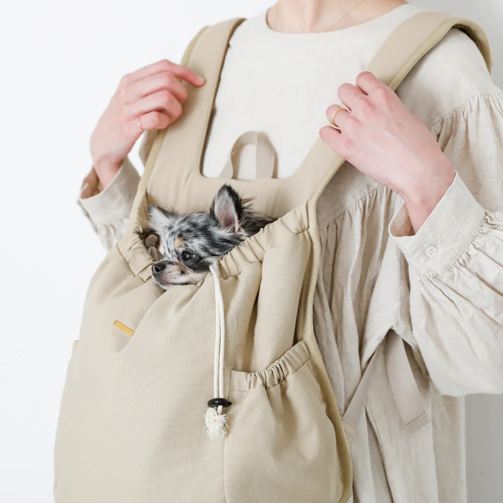 Drawstring Front or Back Pack for Dogs (FINAL SALE) - Image 3