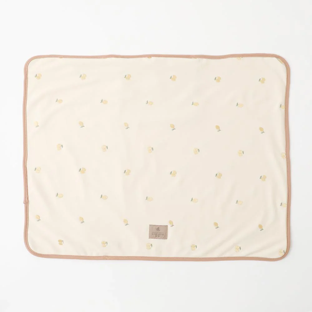 Embroidered Lemon Fold-Up Blanket Mat (FINAL SALE) - Image 3