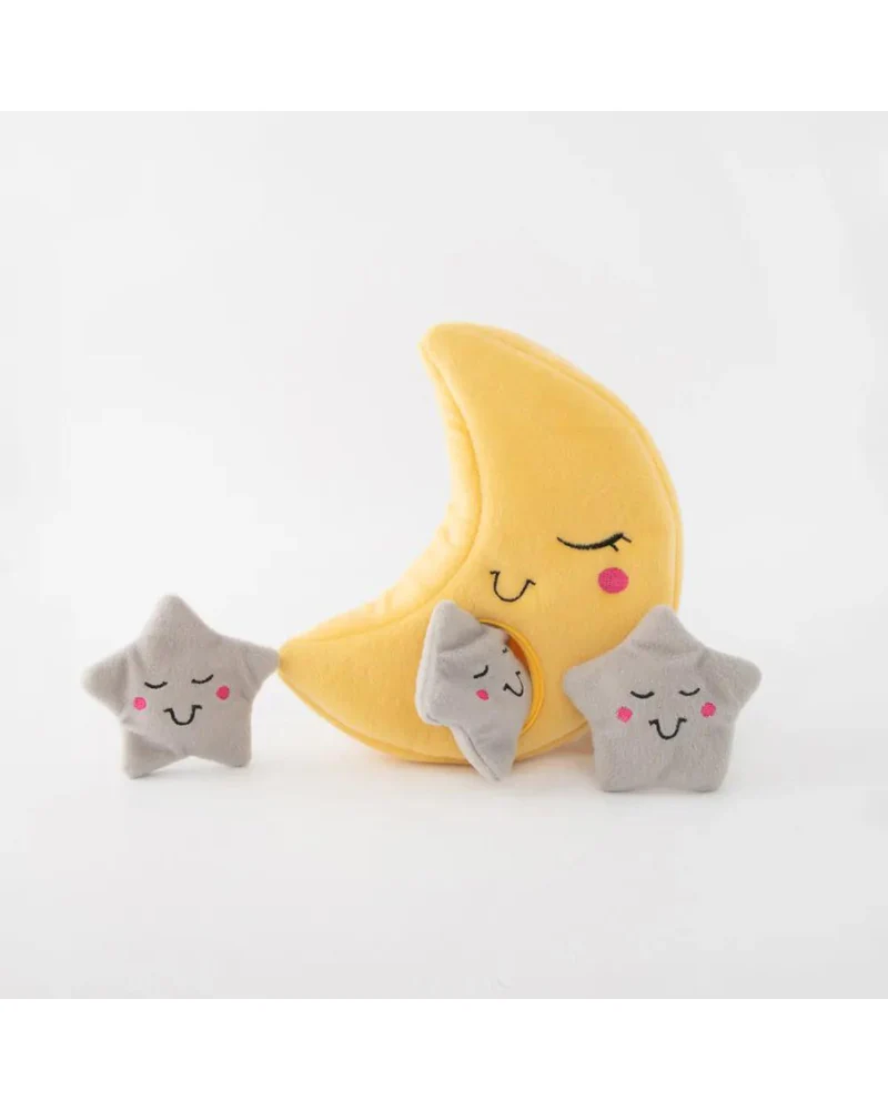 Moon & Stars Burrow Plush Burrow Dog Toy - Image 2