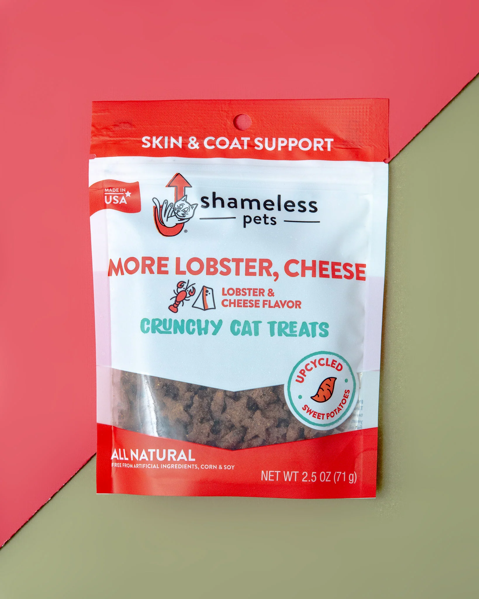 More Lobster, Cheese Crunchy Cat Treats