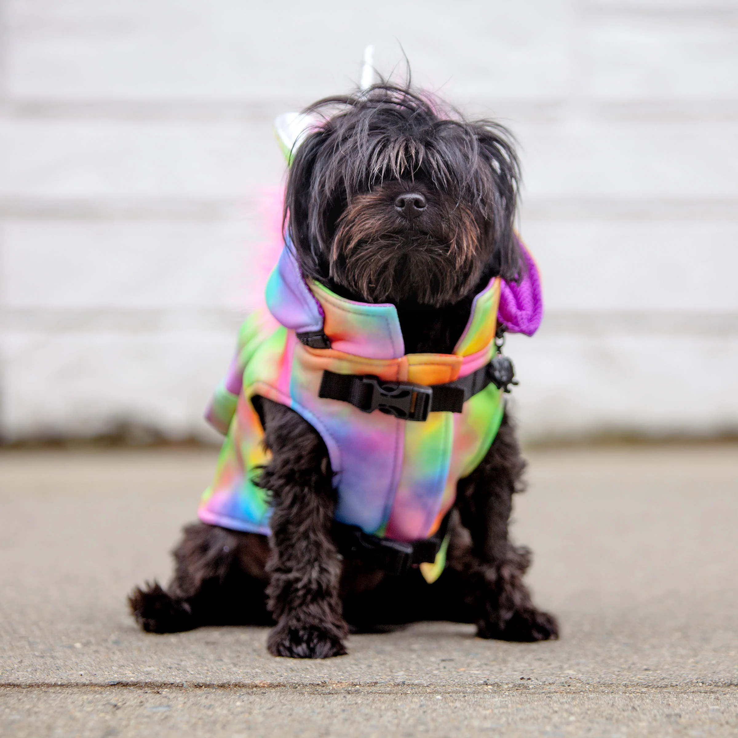 MORIKUKKO | Hoodie Backpack Vest in Unicorn - Image 3