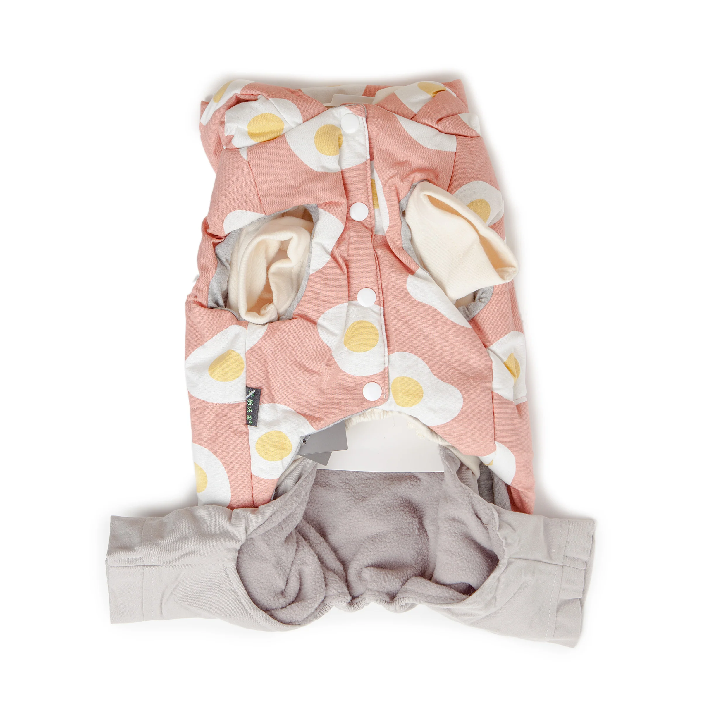 MORNING BABY | Eggs Up Puffer Jacket + Onesie - Image 4