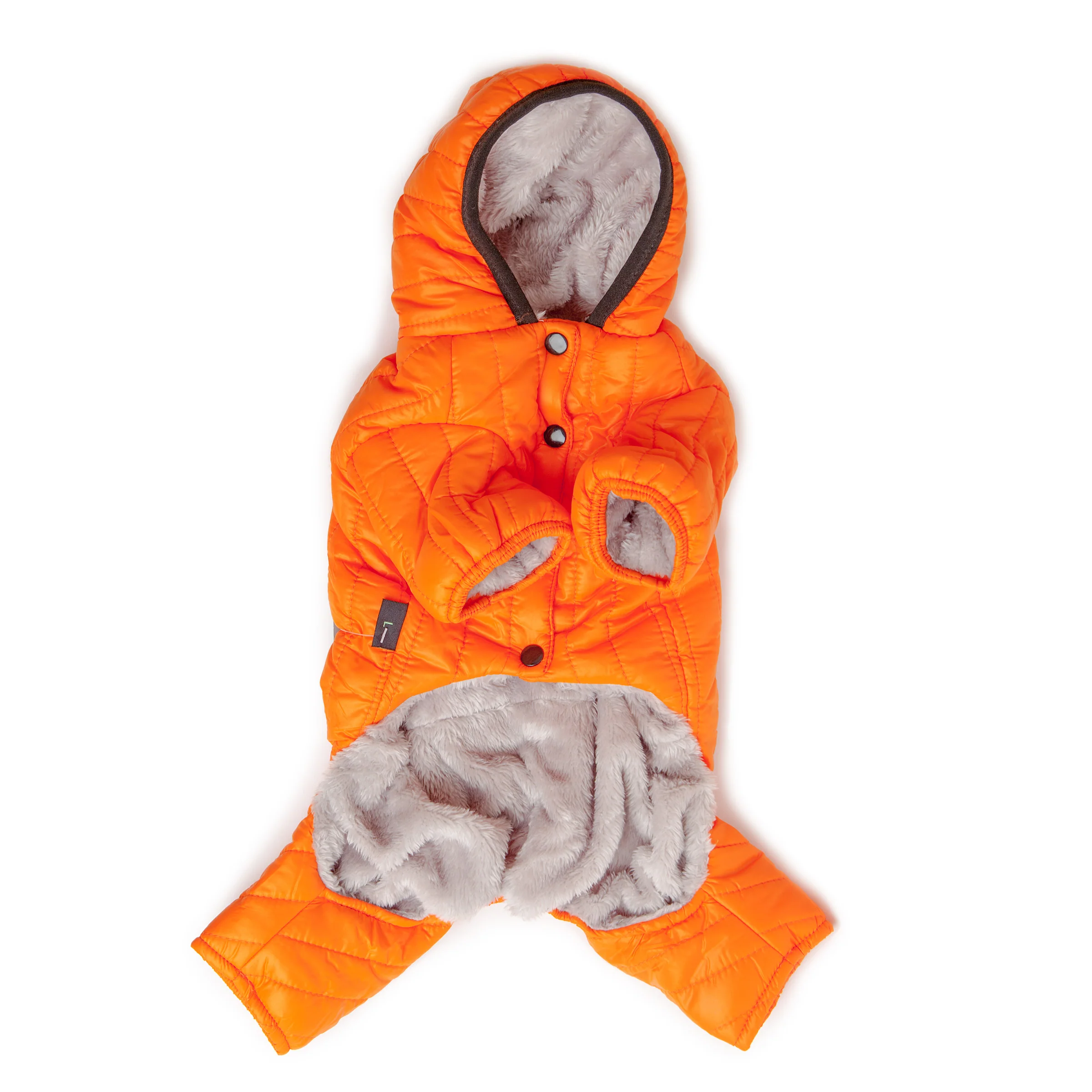 MORNING BABY | Performance Onesie in Neon Orange - Image 3