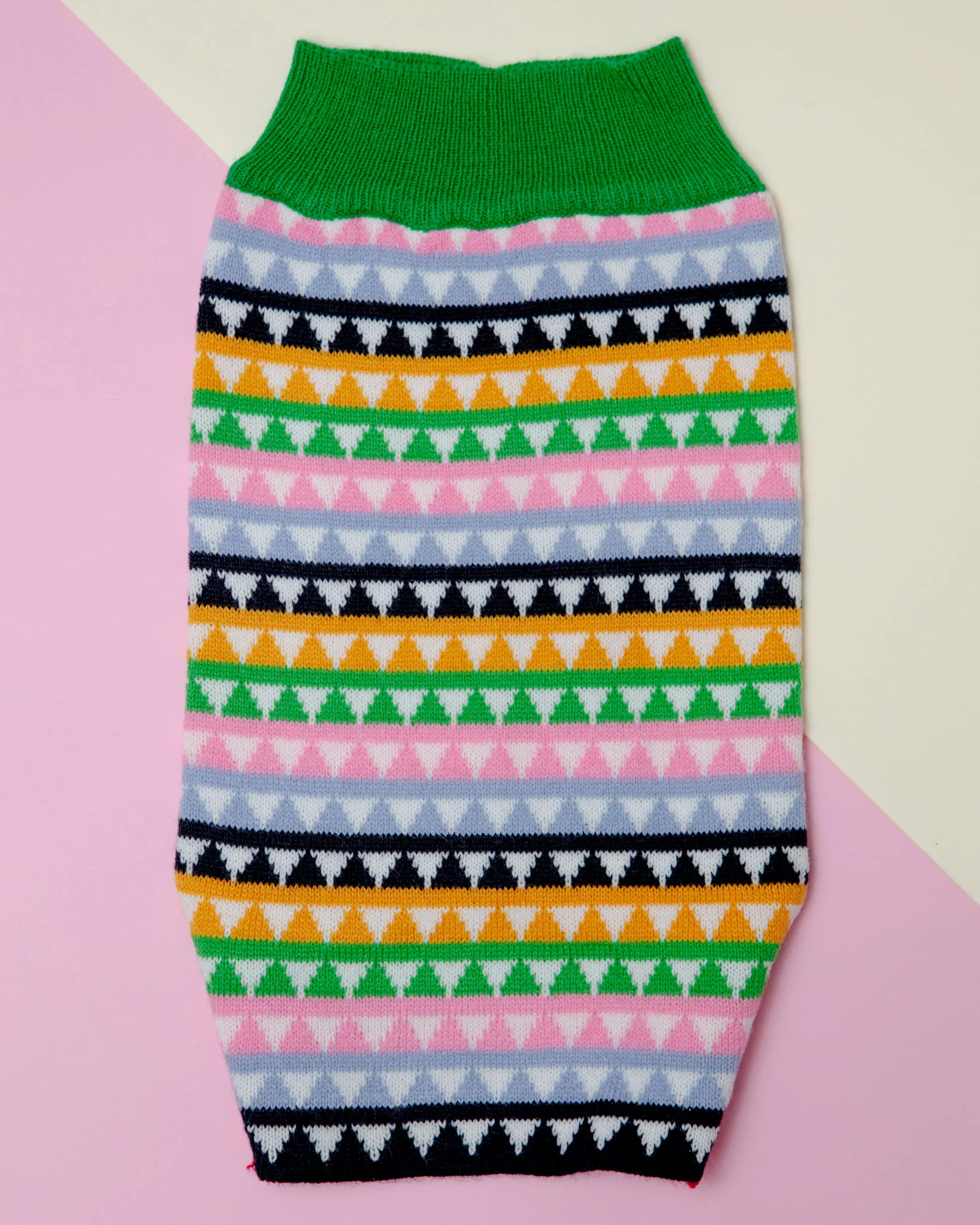 Mosaic Knit Dog Sweater << CLEARANCE >>