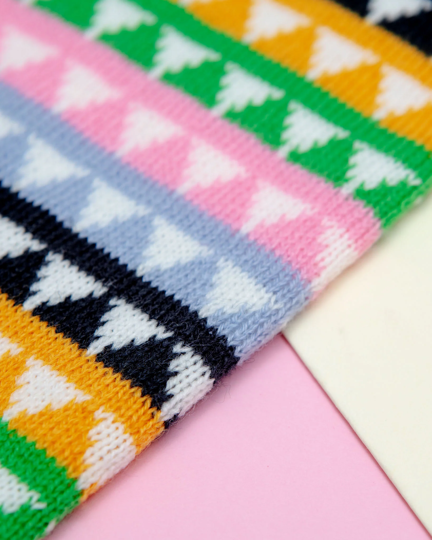 Mosaic Knit Dog Sweater << CLEARANCE >> - Image 2