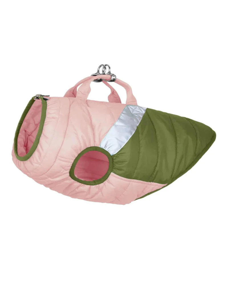 Mountaineer Waterproof Dog Harness Jacket in Peach - Image 7