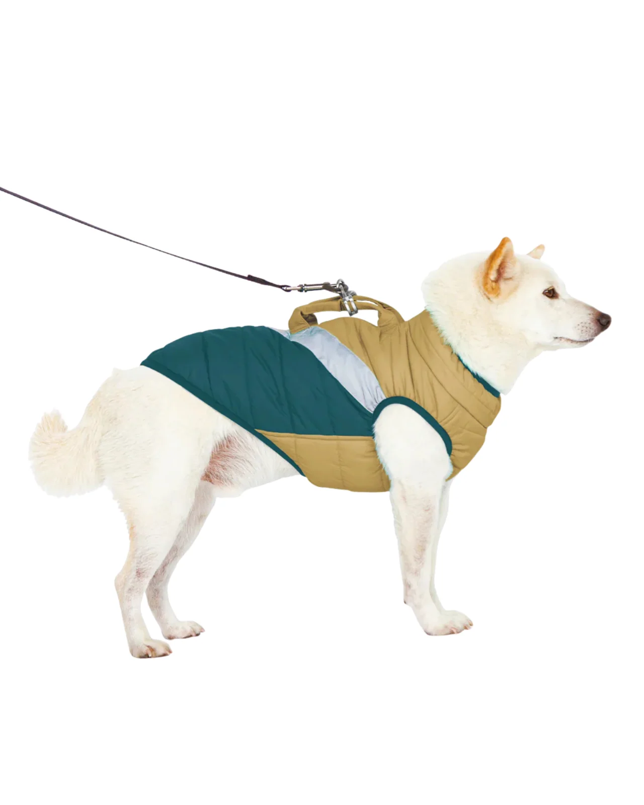 Mountaineer Waterproof Dog Harness Jacket in Sand (FINAL SALE) - Image 3