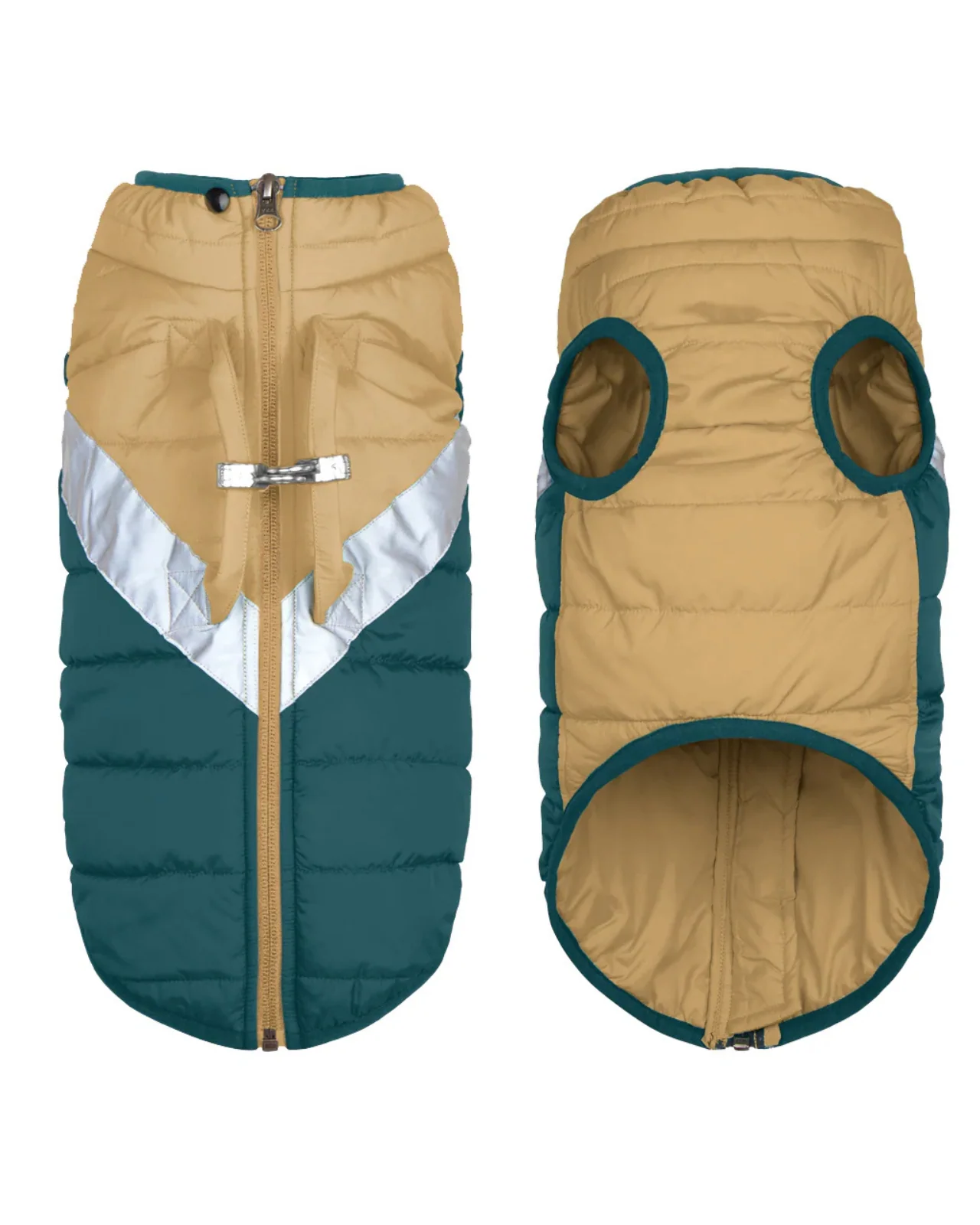 Mountaineer Waterproof Dog Harness Jacket in Sand (FINAL SALE) - Image 4
