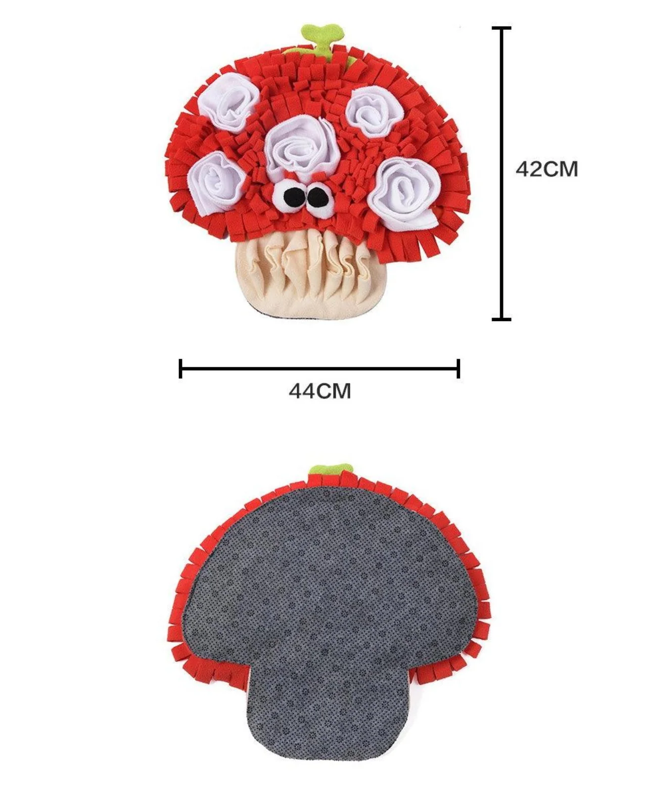 Mushroom Veggie Snuffle Mat Dog Toy - Image 3