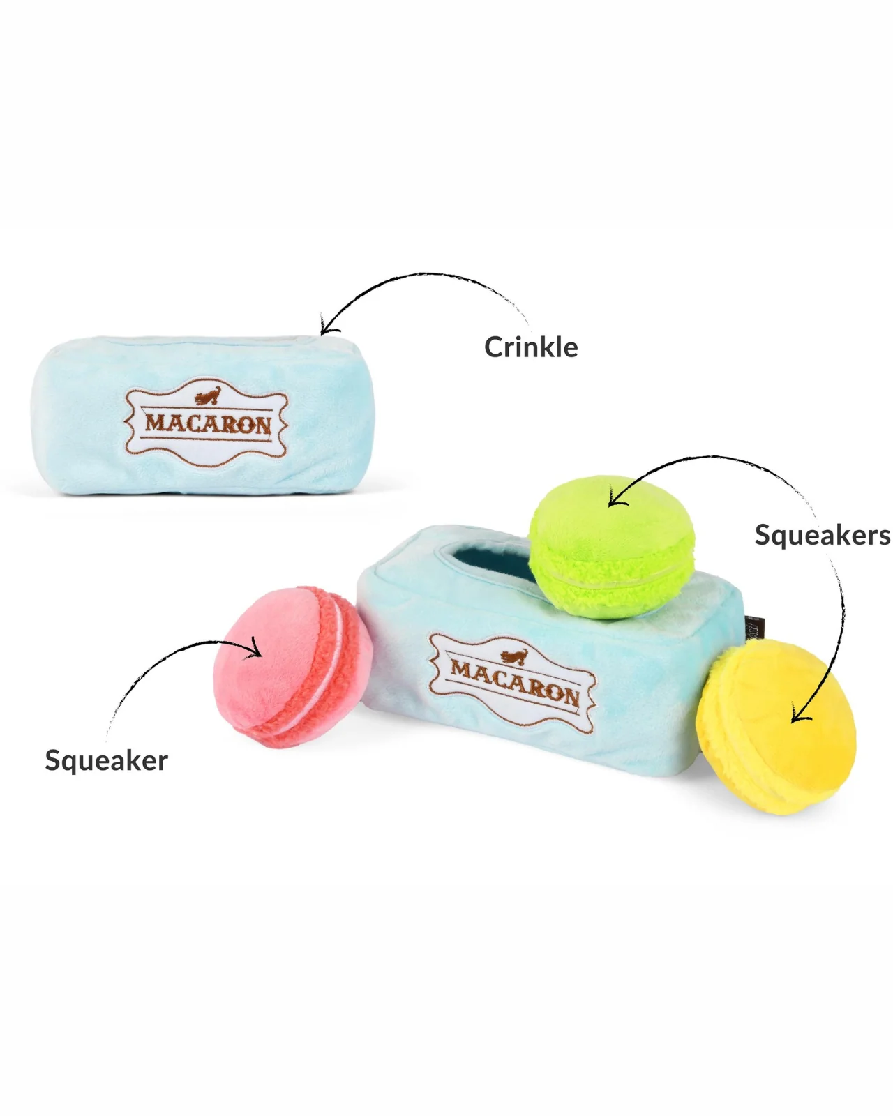 Mutt-A-Rons Squeaky Dog Toy (FINAL SALE) - Image 7