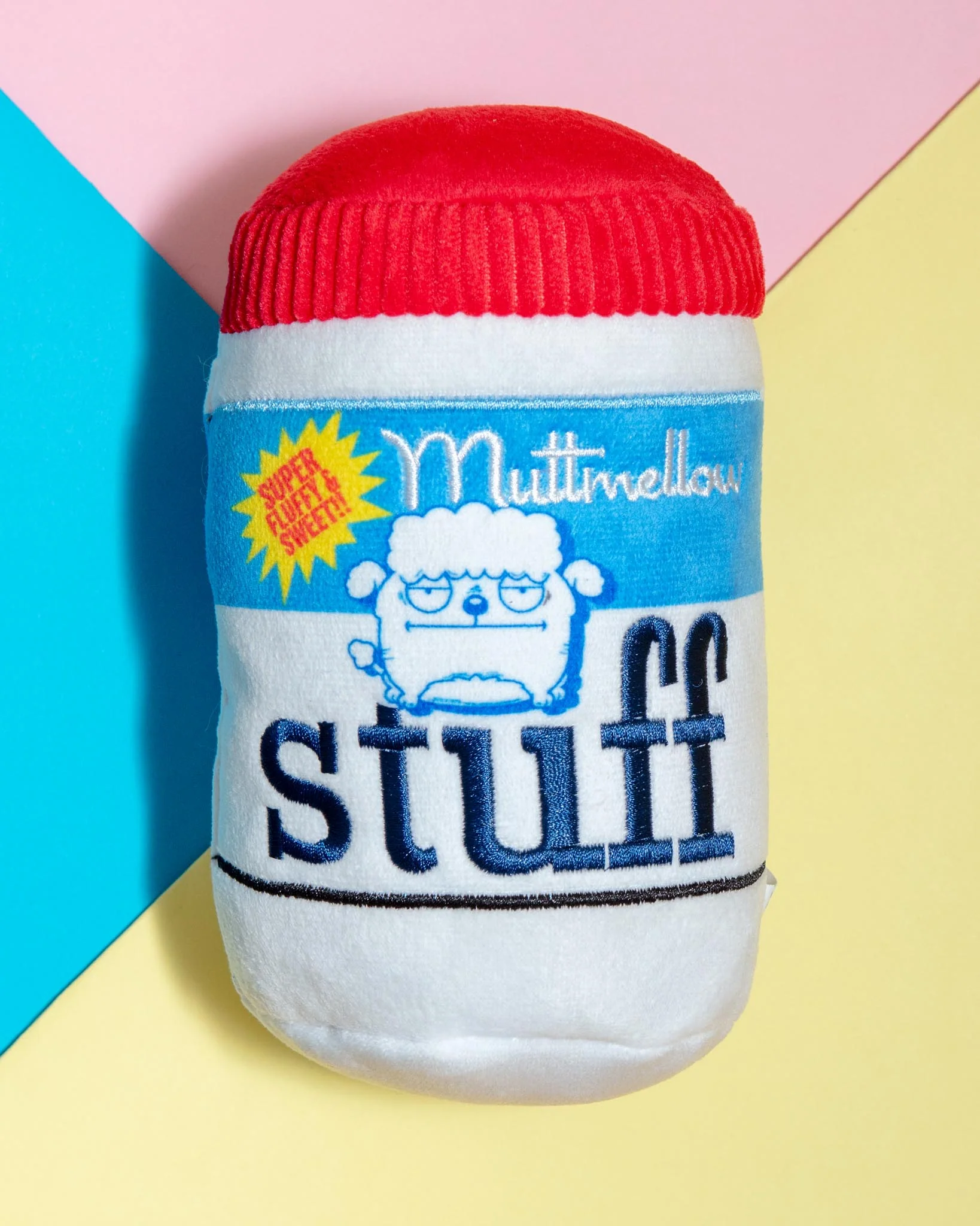 Muttmellow Stuff Plush Dog Toy