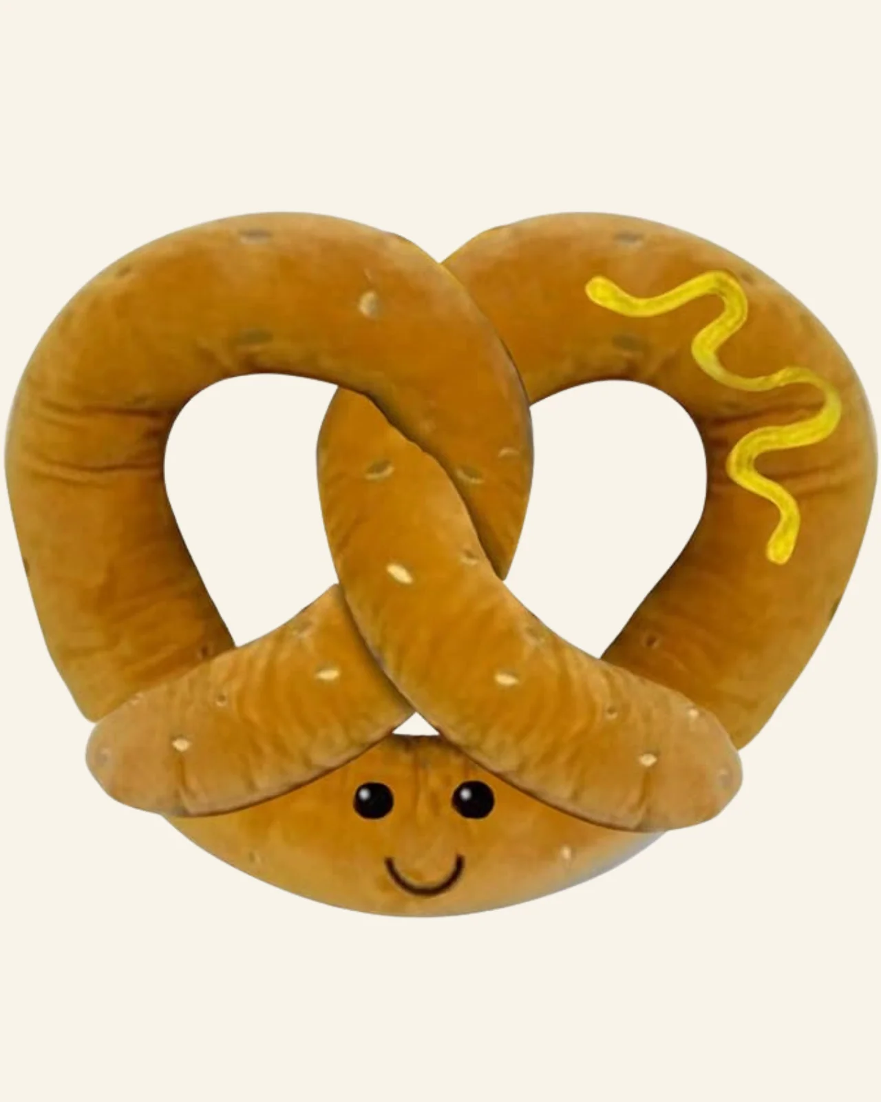 Muttstard Dipped Pretzel Squeaky Dog Toy (12") - Image 2