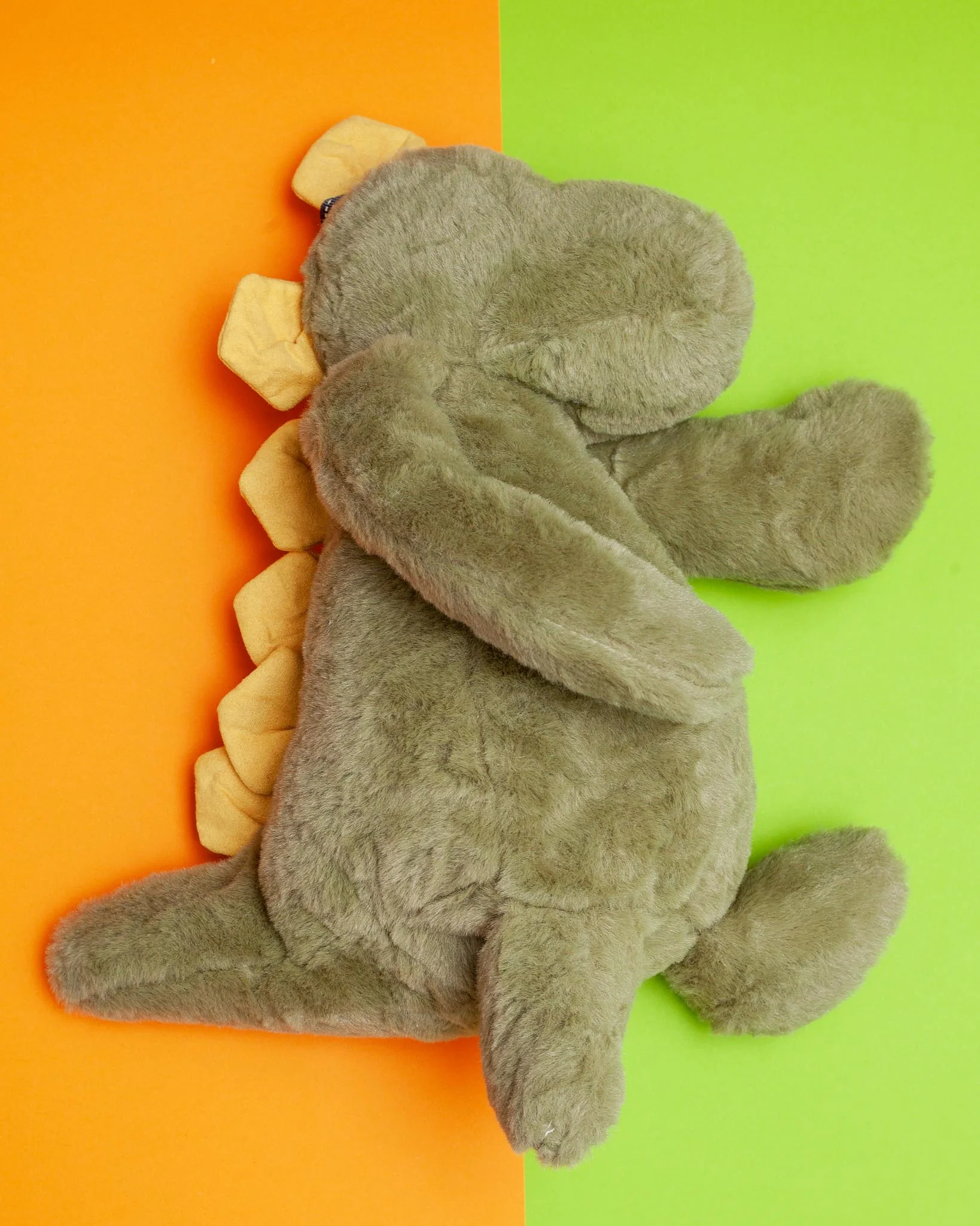 The Green Dinosaur Plush Dog Toy - Image 2