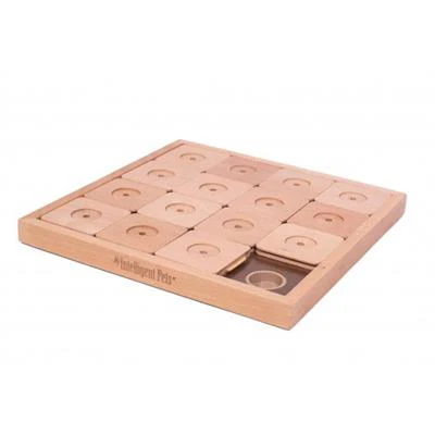 Wooden Sudoku Dog Treat Puzzle Game (16 Squares) - Image 2