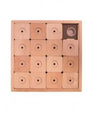 Wooden Sudoku Dog Treat Puzzle Game (16 Squares) - Image 3