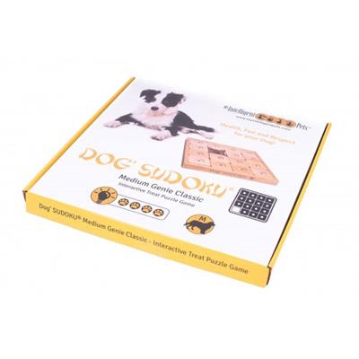 Wooden Sudoku Dog Treat Puzzle Game (16 Squares) - Image 4