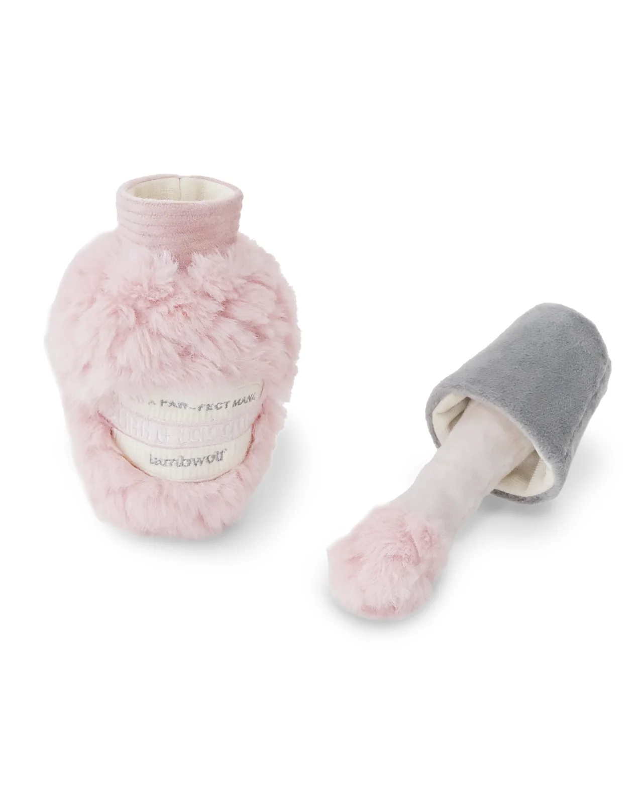 Nail Polish Burrow + Crinkle Dog Toy - Image 3