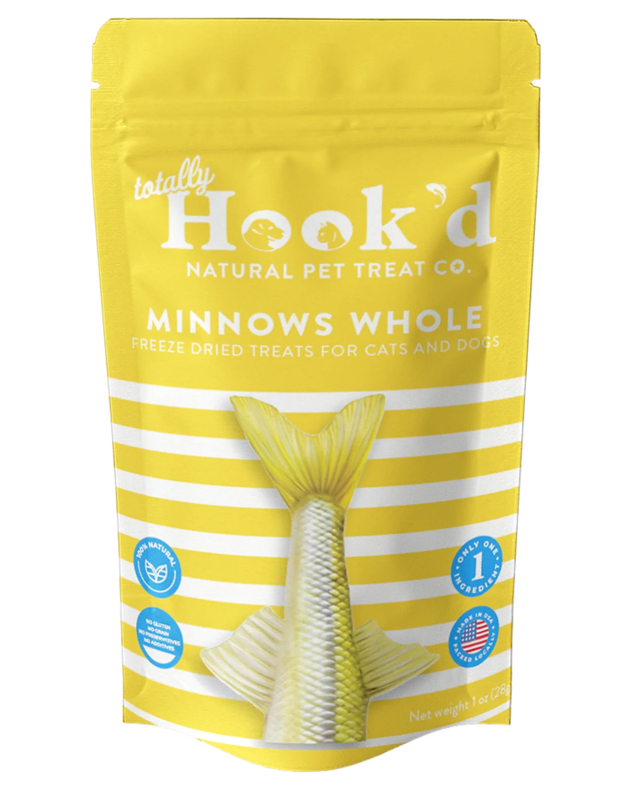 Natural Freeze-Dried Minnows Pet Treats (Made in the USA - Image 3
