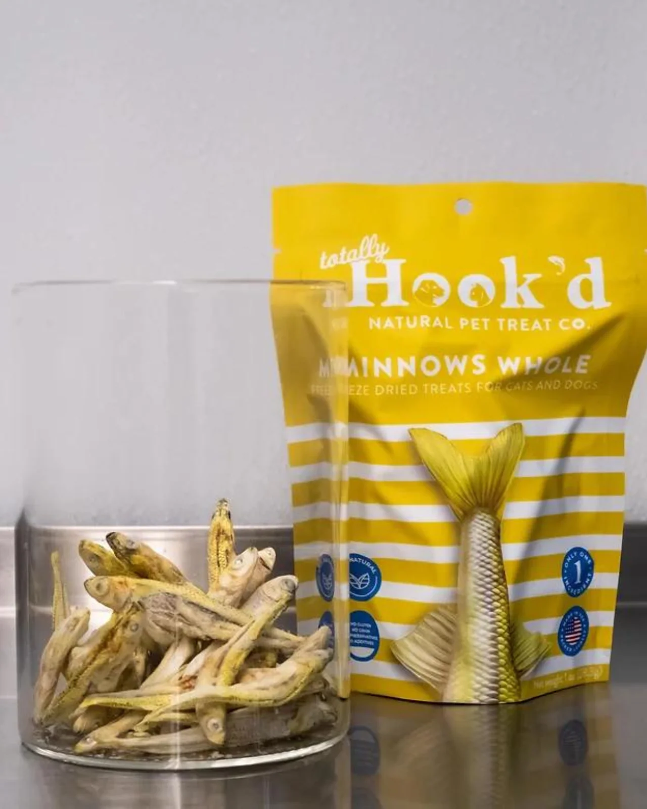 Natural Freeze-Dried Minnows Pet Treats (Made in the USA - Image 4