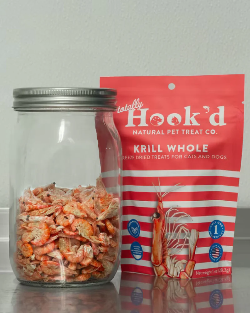 Natural Freeze-Dried Whole Krill Treats for Dogs & Cats (Made in the USA) - Image 4