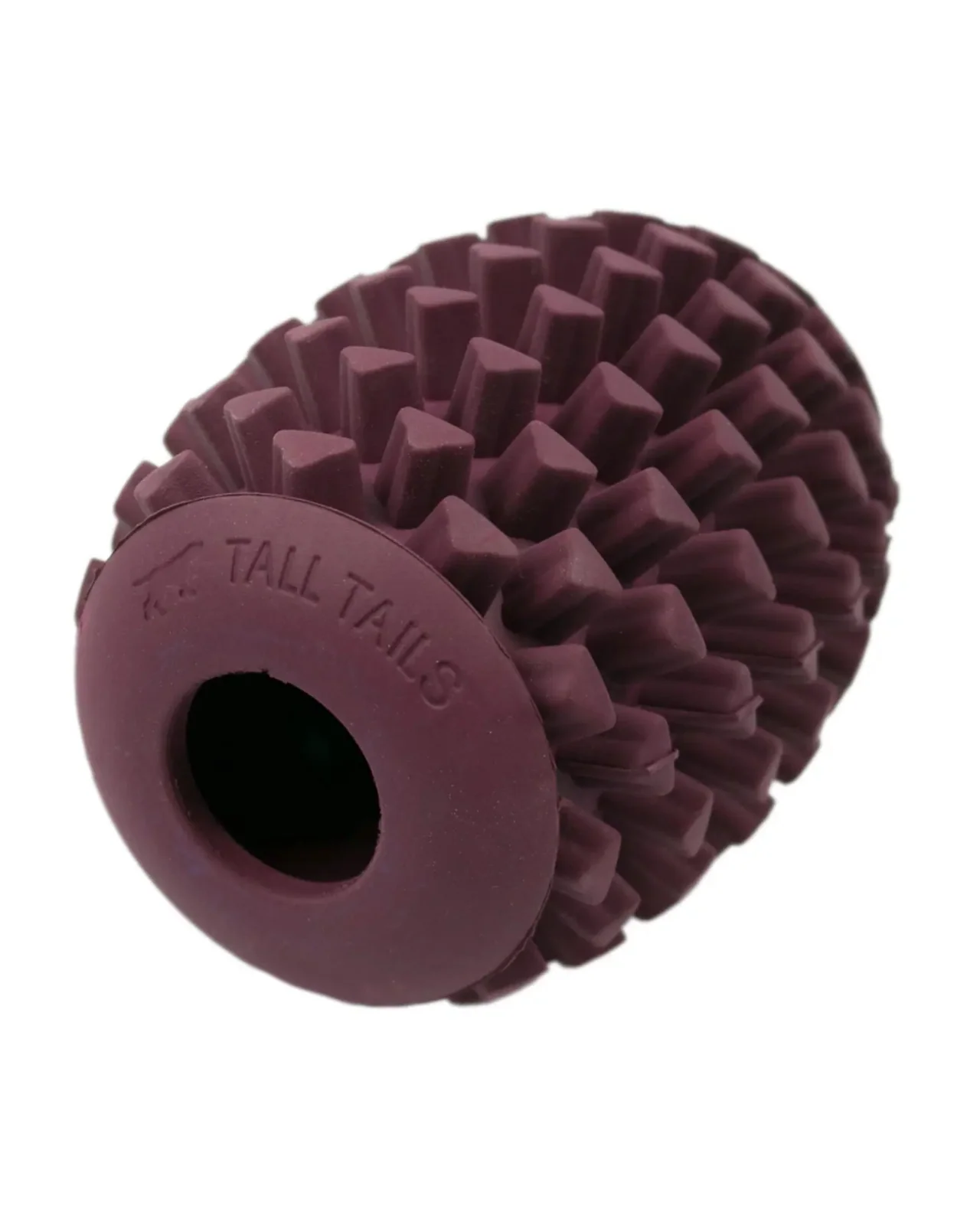 Natural Rubber Pinecone Dog Treat Toy - Image 3