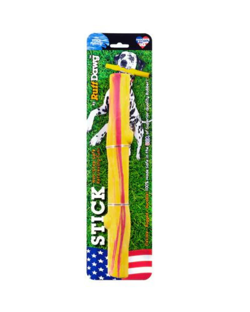 Natural Rubber Twig or Stick Dog Fetch Toy (Made in the USA) - Image 5