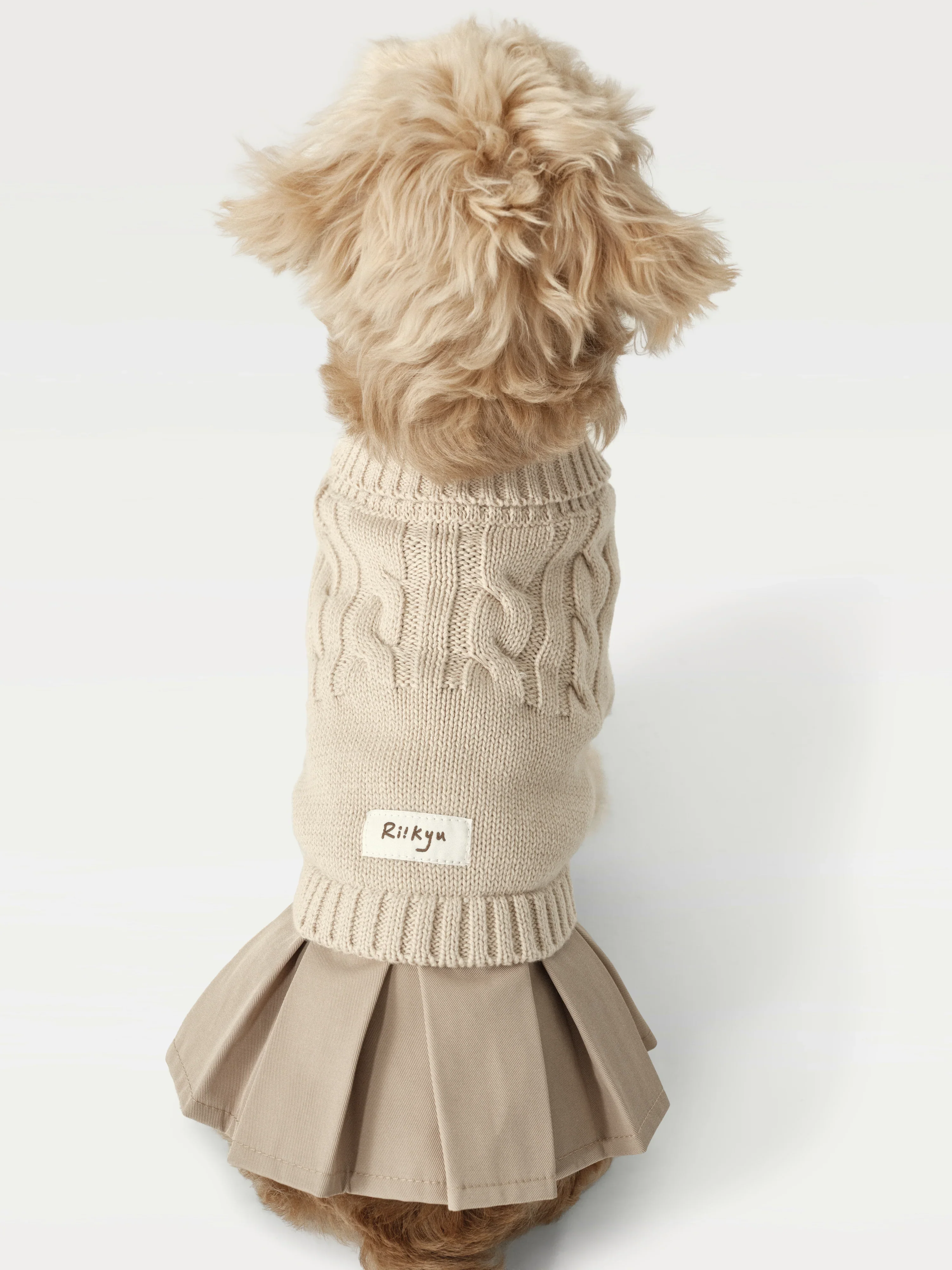 Naturalia Knit + Trench Dog Dress - Image 5