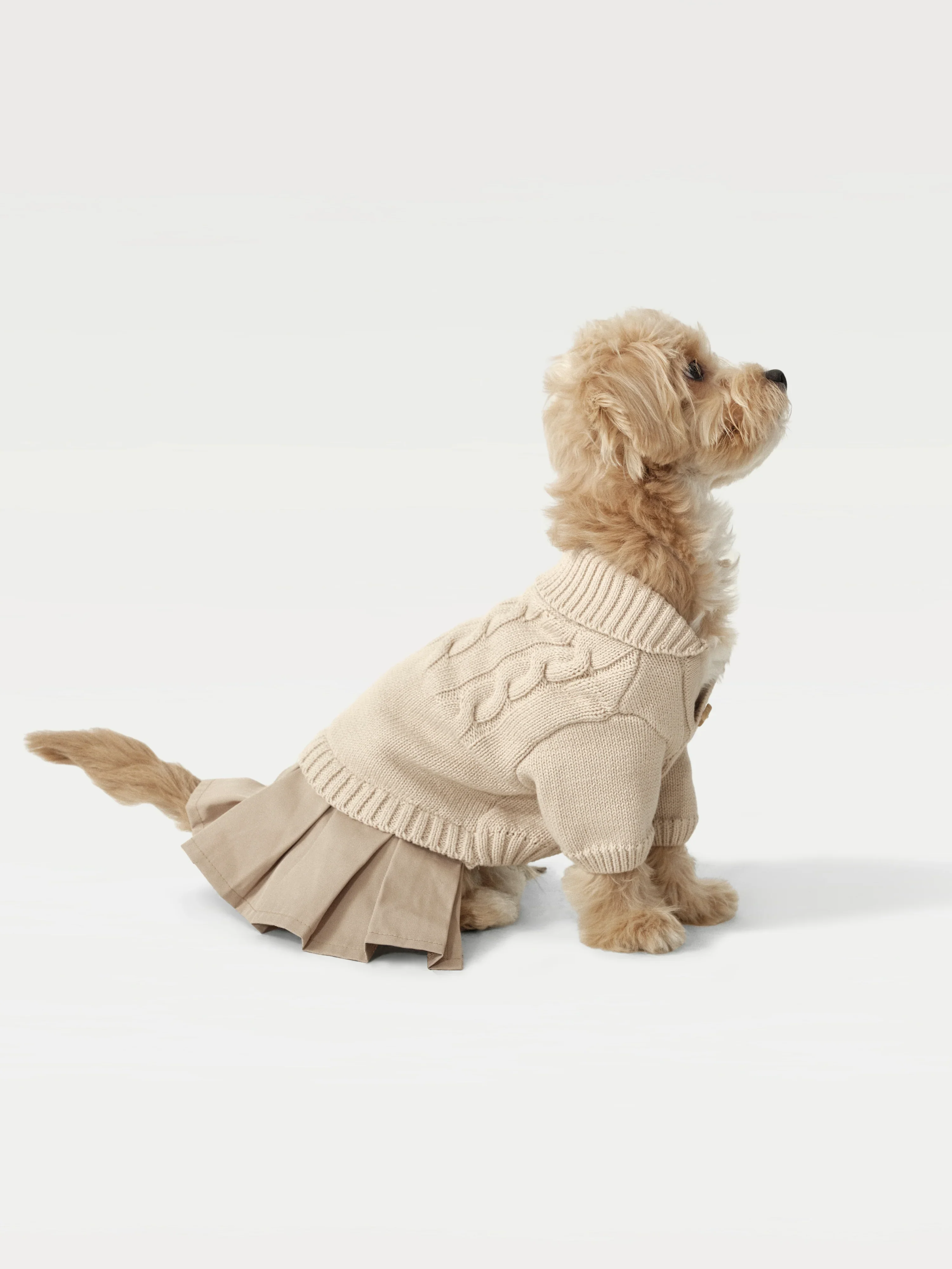 Naturalia Knit + Trench Dog Dress - Image 7