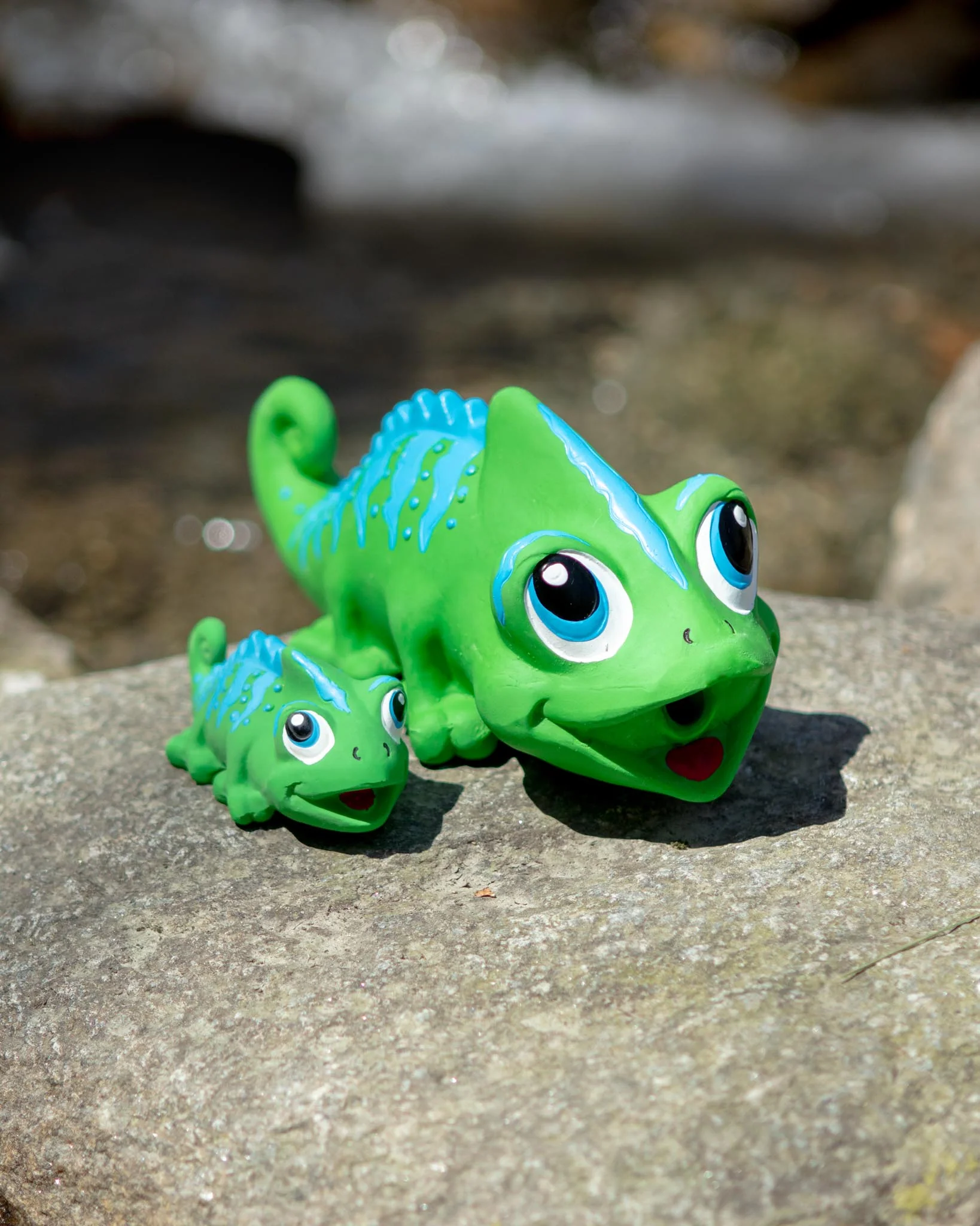 Naturflex Latex Chameleon Squeaky Dog Toy