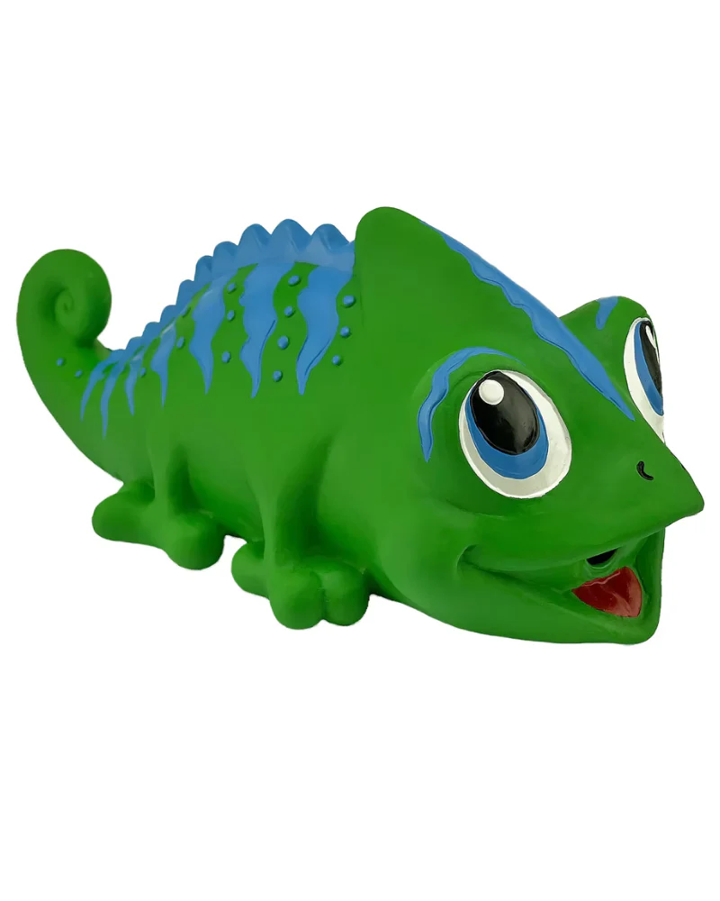 Naturflex Latex Chameleon Squeaky Dog Toy - Image 2