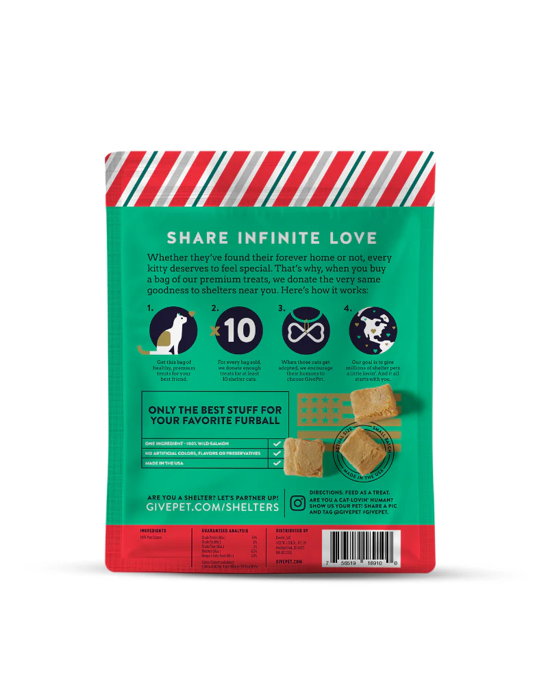 Naughty Or Mice Salmon Freeze-Dried Cat Treats - Image 3