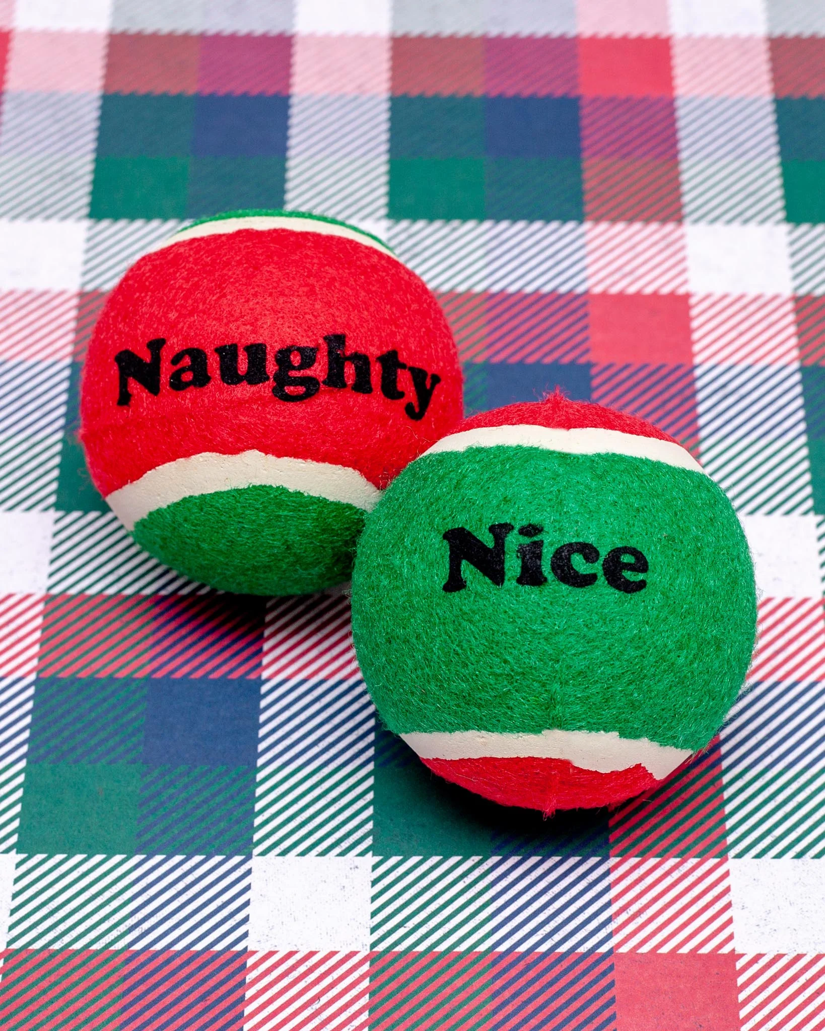 Naughty Or Nice Dog Tennis Balls (2-Pack) (FINAL SALE) - Image 4